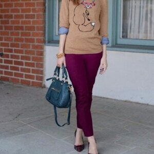 J. Crew Factory | "Eggplant" Purple Frankie Stretch Skinny Jeans | Size 0